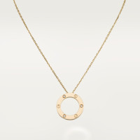 Колье Cartier  LOVE pendant, 3 diamonds B7014500
