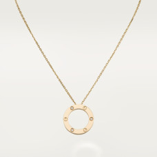 Колье Cartier  LOVE pendant, 3 diamonds B7014500