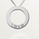 Колье Cartier  LOVE pendant, 3 diamonds B7014600