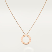Колье Cartier  LOVE pendant, 3 diamonds B7014700