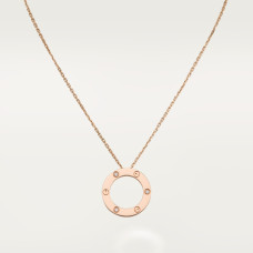 Колье Cartier  LOVE pendant, 3 diamonds B7014700