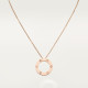 Колье Cartier  LOVE pendant, 3 diamonds B7014700