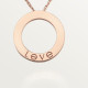 Колье Cartier  LOVE pendant, 3 diamonds B7014700