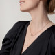 Колье Cartier  LOVE pendant, half-paved B7013800