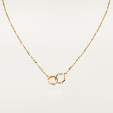 Колье Cartier  LOVE pendant, half-paved B7013800