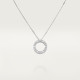 Колье Cartier  LOVE pendant, paved B7058000