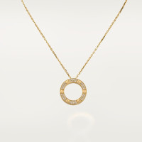 Колье Cartier  LOVE pendant, paved B7058400