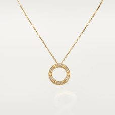 Колье Cartier  LOVE pendant, paved B7058400