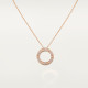 Колье Cartier  LOVE pendant, paved B7224527