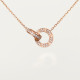 Колье Cartier  LOVE pendant, paved B7224528