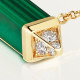 Колье Cartier  Les Berlingots de Cartier pendant, diamonds B7224782