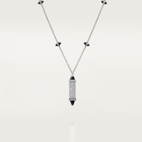 Колье Cartier  Les Berlingots de Cartier pendant, paved N7424409