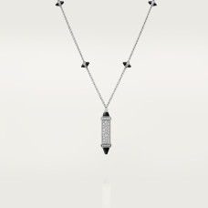 Колье Cartier  Les Berlingots de Cartier pendant, paved N7424409