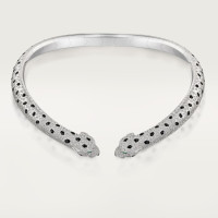 Колье Cartier  Panthère de Cartier torque necklace, articulated, paved N7424435