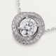 Колье Cartier  Trinity Ruban necklace N7424133