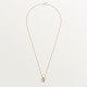 Колье Cartier  Trinity pendant, cushion-shaped, half-paved N7424481