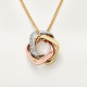 Колье Cartier  Trinity pendant, cushion-shaped, half-paved N7424481