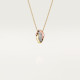 Колье Cartier  Trinity pendant, cushion-shaped, half-paved N7424481