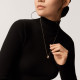 Колье Cartier  Trinity pendant, cushion-shaped, half-paved N7424481