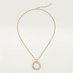 Колье Cartier  Trinity pendant, large model, paved N7424444