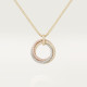 Колье Cartier  Trinity pendant, large model, paved N7424444
