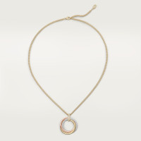 Колье Cartier  Trinity pendant, large model, semi-paved B7225003