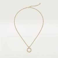 Колье Cartier  Trinity pendant, medium model, diamonds B7224814