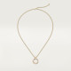 Колье Cartier  Trinity pendant, medium model, diamonds B7224814
