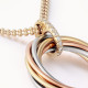 Колье Cartier  Trinity pendant, seven rows, diamonds B7224806
