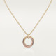 Колье Cartier  Trinity pendant, seven rows, diamonds B7224806