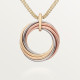 Колье Cartier  Trinity pendant, seven rows, diamonds B7224806