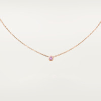 Колье Cartier  d'Amour pendant, pink sapphire B7218400