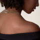 Колье Cartier Agrafe long necklace, semi-paved H7000865