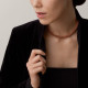 Колье Cartier Agrafe long necklace, semi-paved H7000865