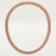 Колье Cartier Clash de Cartier necklace, flexible, double row N7424462