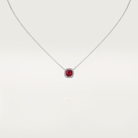 Колье Cartier Destinée pendant, cushion-cut ruby, paved N7424374