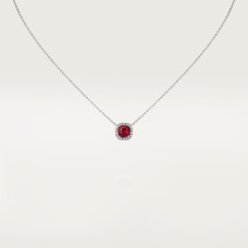 Колье Cartier Destinée pendant, cushion-cut ruby, paved N7424374
