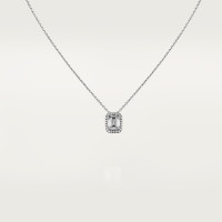 Колье Cartier Destinée pendant, emerald-cut diamond, paved N7424251