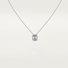 Колье Cartier Destinée pendant, emerald-cut diamond, paved N7424251