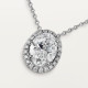 Колье Cartier Destinée pendant, oval-cut diamond, paved N7424257