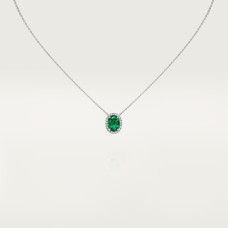 Колье Cartier Destinée pendant, oval-cut emerald, paved N7424366