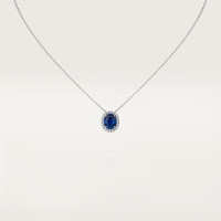 Колье Cartier Destinée pendant, oval-cut sapphire, paved N7424382