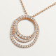 Колье Cartier Etincelle de Cartier pendant, triple row, paved N7424322