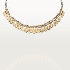 Колье Cartier Grain de Café necklace, diamonds N7424507