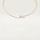 Колье Cartier Juste un Clou torque necklace, small model, diamonds N7424422