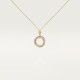 Колье Cartier Trinity pendant, 1 diamond B7224815