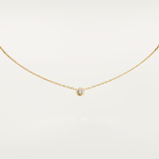 Колье Cartier d'Amour pendant, brilliant-cut diamond, large model B7215500