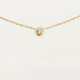 Колье Cartier d'Amour pendant, brilliant-cut diamond, large model B7215500