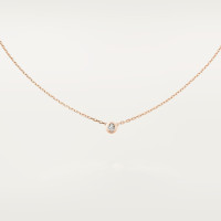 Колье Cartier d'Amour pendant, brilliant-cut diamond, large model B7215600