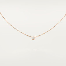 Колье Cartier d'Amour pendant, brilliant-cut diamond, large model B7215600